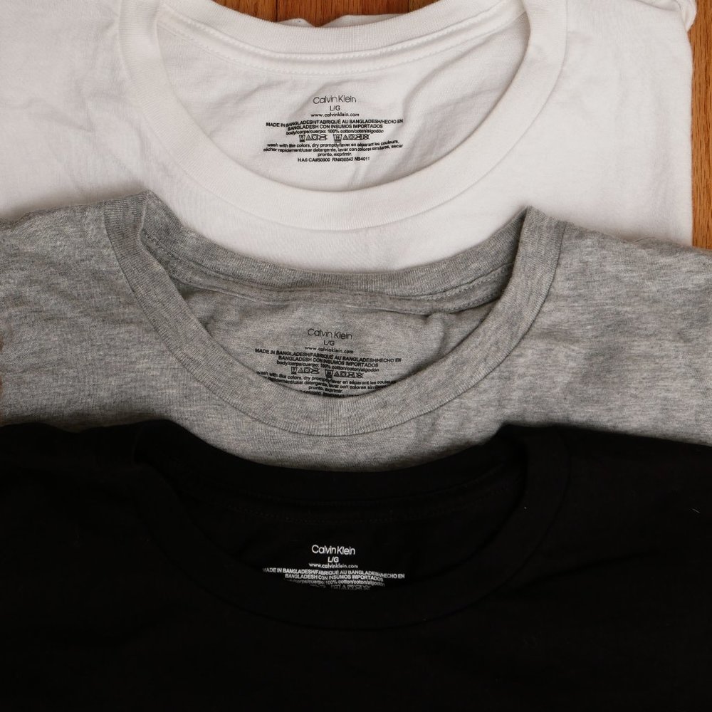 Calvin Klein Basic Tee 3-pack